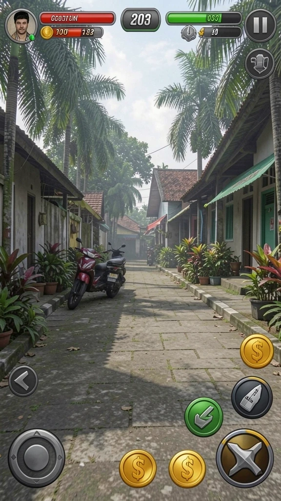 Kompetisi seru di mode multiplayer.