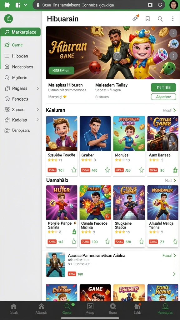 Karakter-karakter unik dengan kemampuan khusus.
