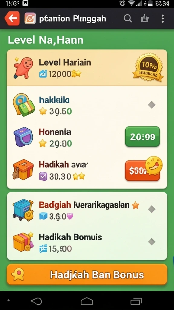Karakter menarik dan penuh warna dalam permainan.
