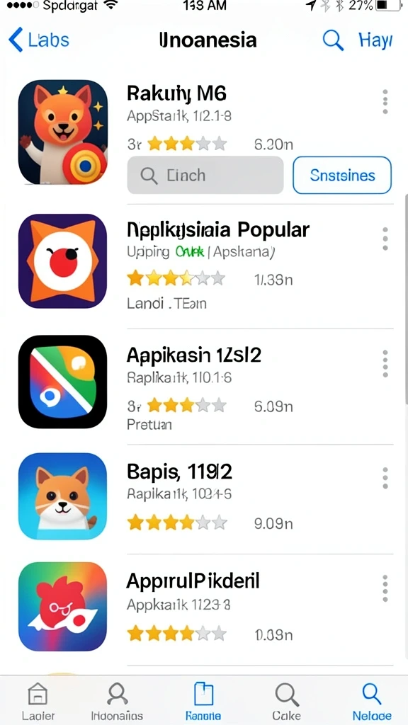 Tampilan awal permainan yang memikat.