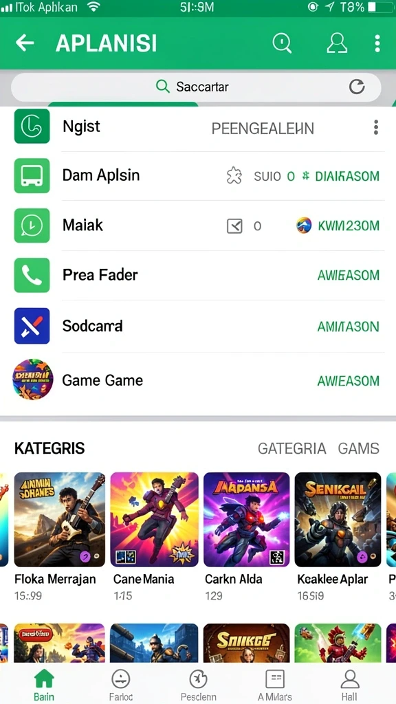 Karakter-karakter unik yang siap beraksi.