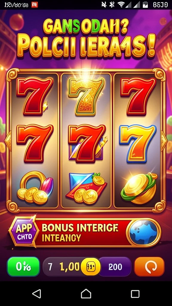 Contoh level menantang di dalam AN777 yang memerlukan strategi.