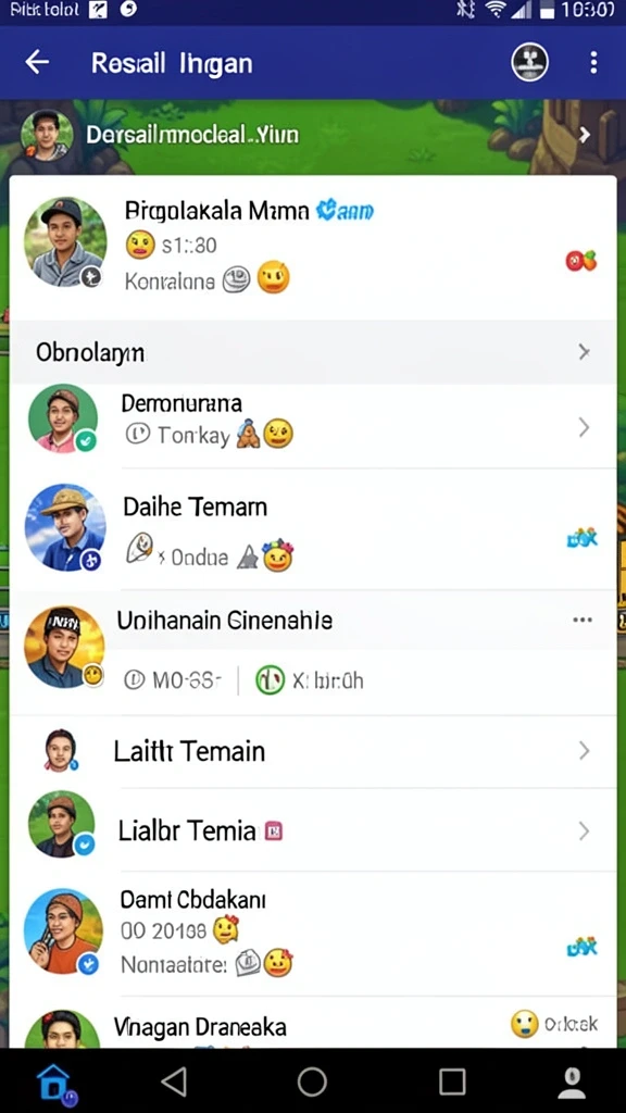Bermain dengan teman atau lawan dari seluruh dunia.