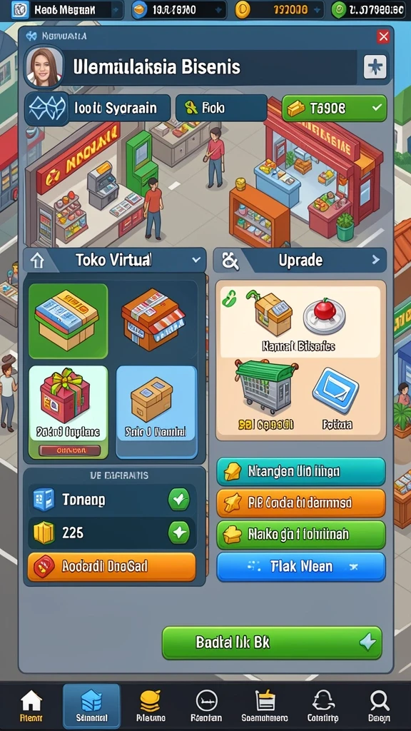 Tampilan antarmuka yang user-friendly.