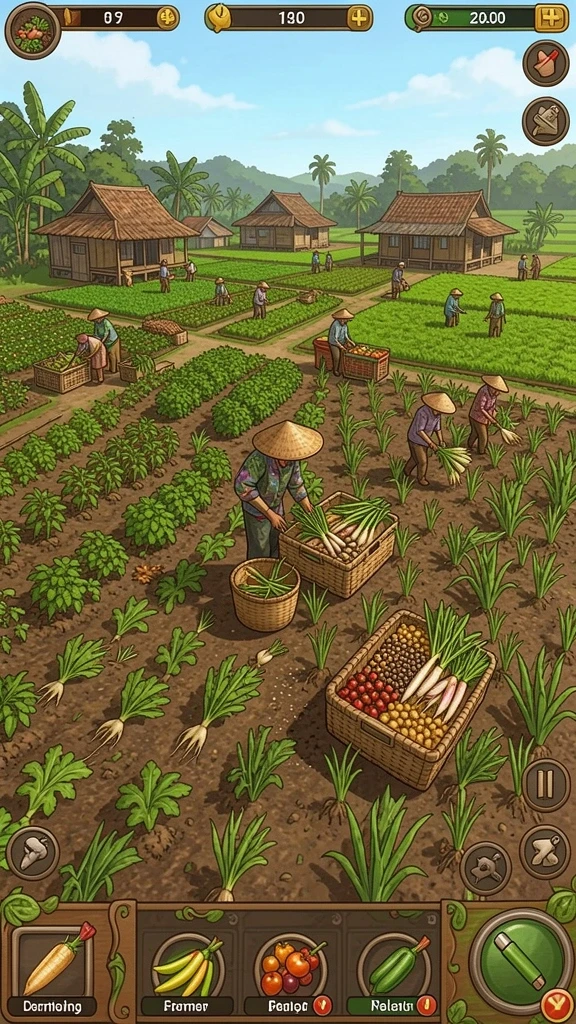 Interaksi sosial dengan teman-teman dalam permainan.