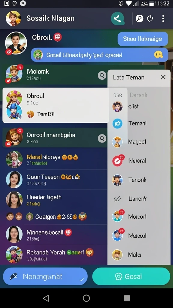 Ilustrasi karakter utama yang siap beraksi.