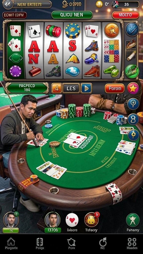 Tampilan permainan yang menarik dan modern.