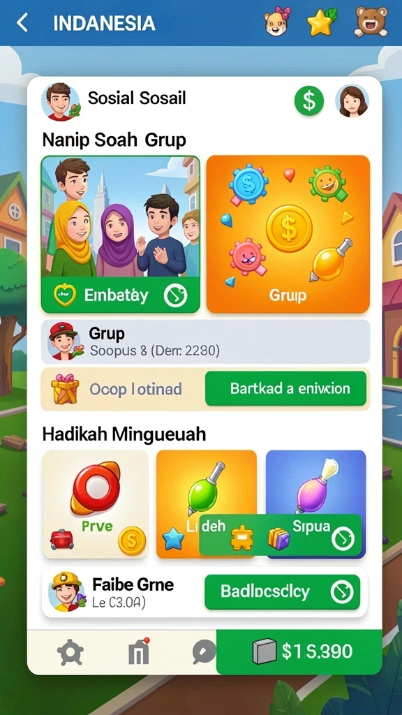 Rasakan petualangan seru dalam setiap level.