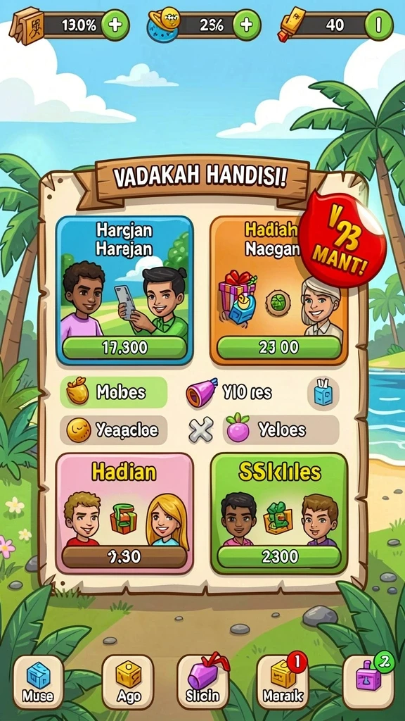 Fitur live dealer untuk pengalaman real-time.