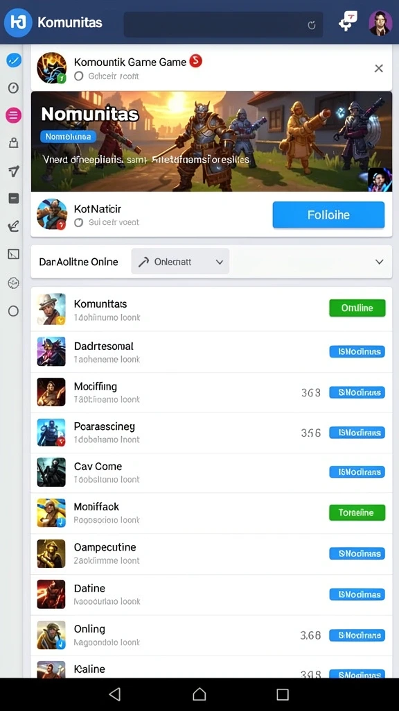 Tangkapan layar gameplay menampilkan aksi seru di dalam permainan.