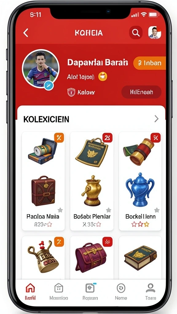 Karakter-karakter unik yang dapat dipilih oleh pemain.