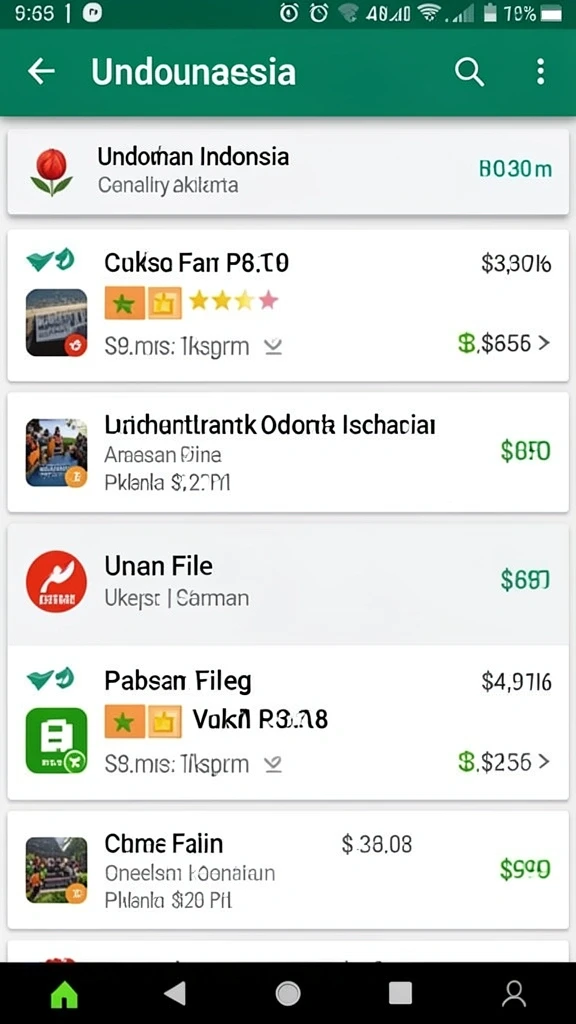 Karakter-karakter unik dan menarik.