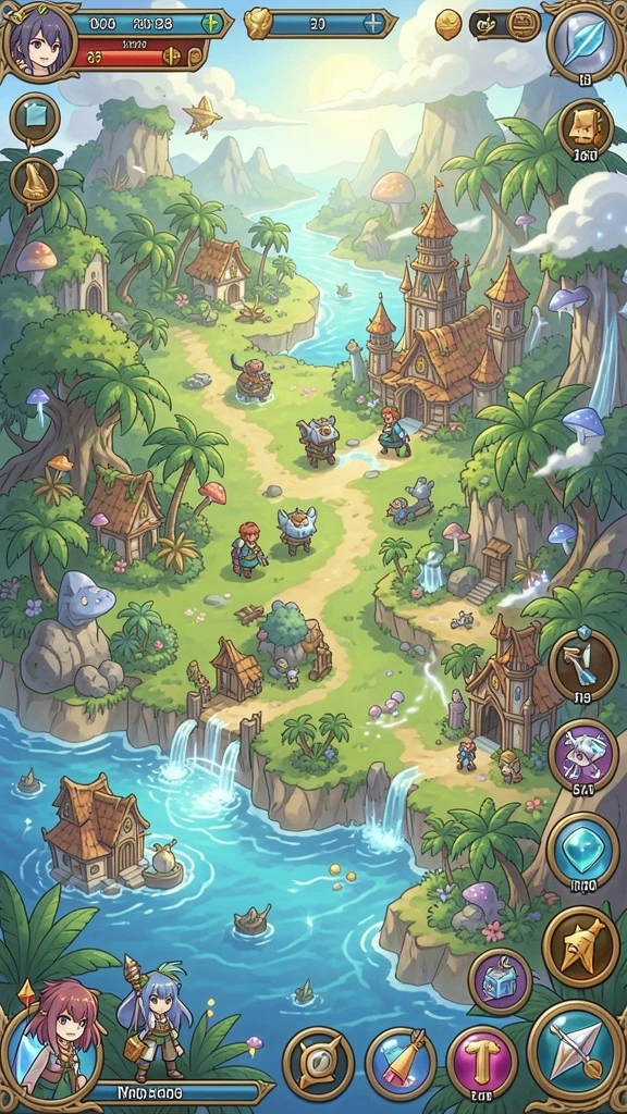 Screenshot saat pemain berkompetisi dalam mode PvP.