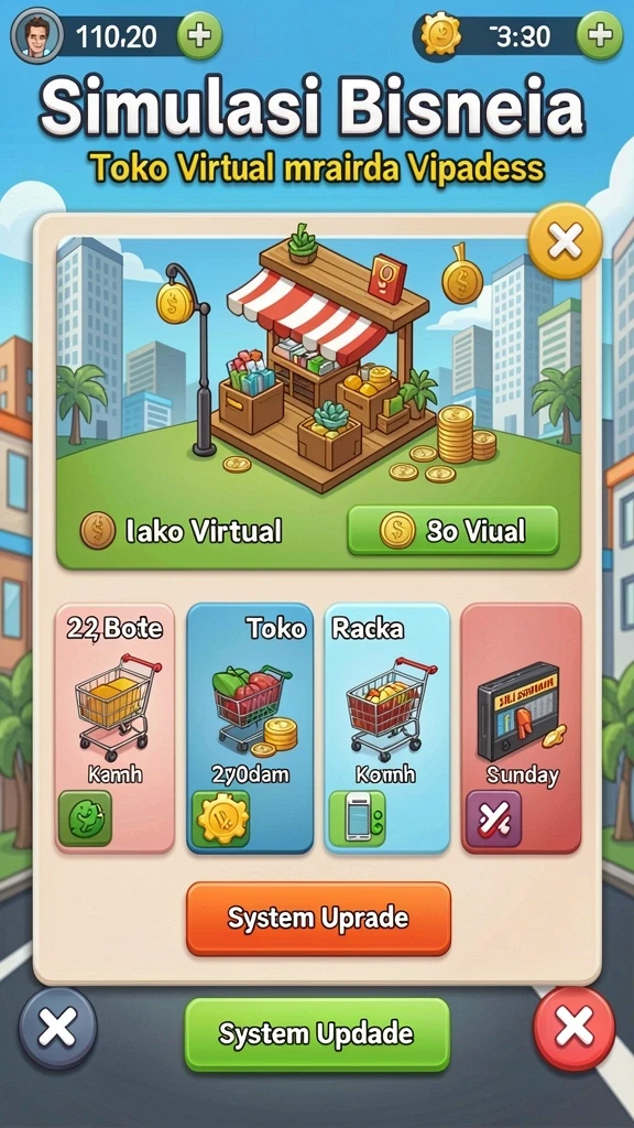 Tangkapan layar fitur multiplayer dengan teman-teman.