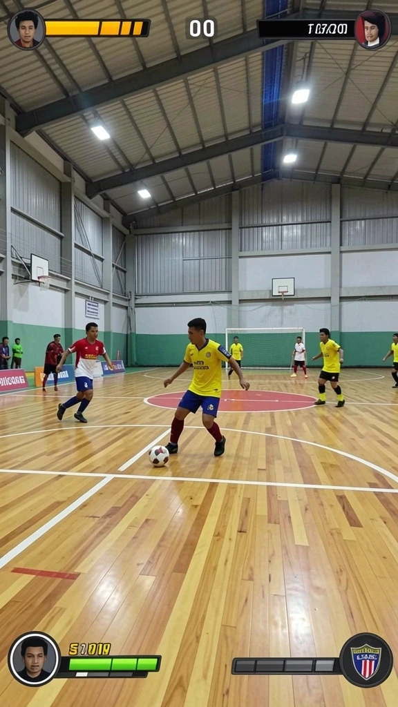 Tampilan awal aplikasi LNTERWIN yang menarik.