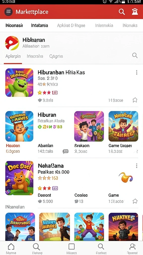 Tampilan antarmuka yang ramah pengguna.