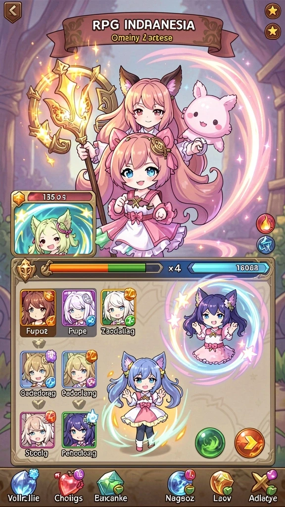 Screenshot menampilkan grafis menakjubkan dalam game.