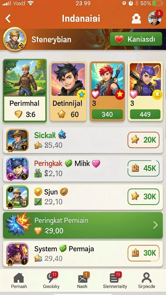 Screenshot menunjukkan pengalaman multiplayer yang mengasyikkan.