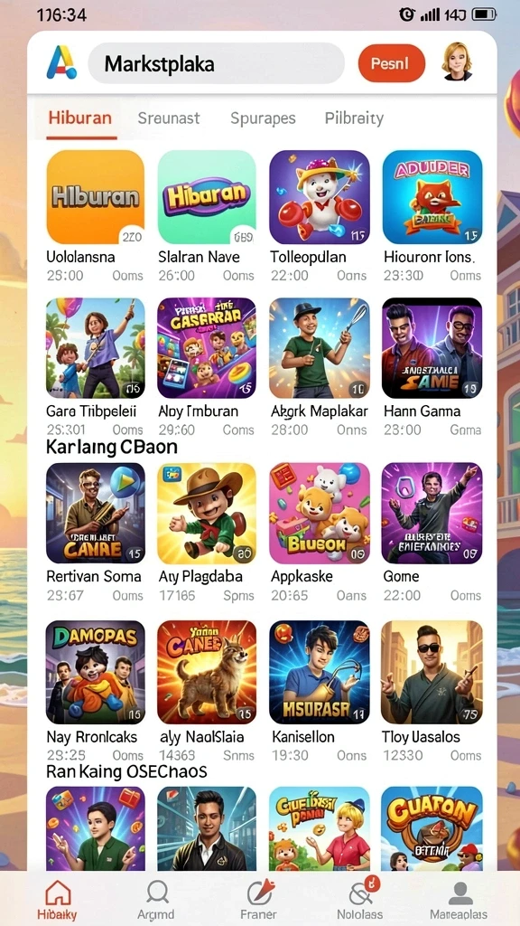 Berbagai pilihan permainan untuk semua jenis pemain.