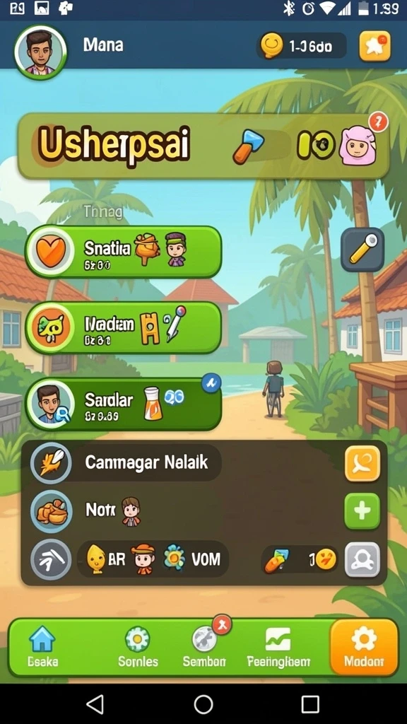 Interaksi pemain yang seru di komunitas online.