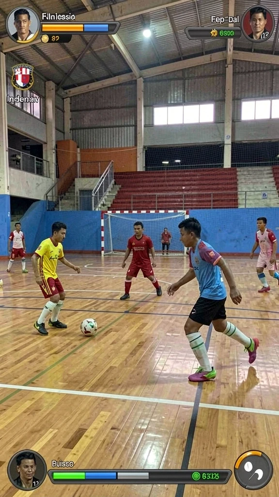 Level menantang penuh rintangan.