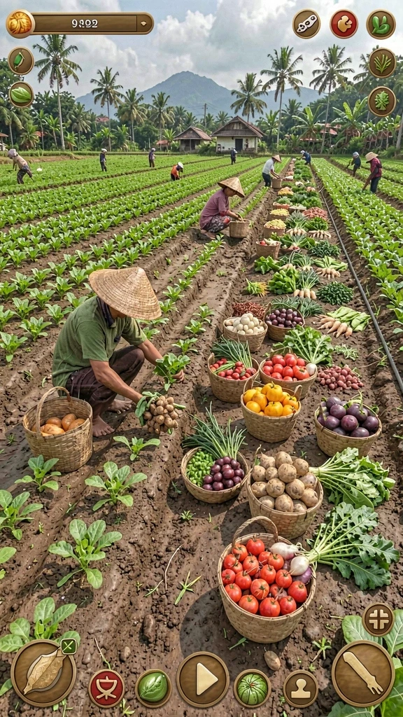 Karakter yang dapat disesuaikan dengan berbagai pilihan.