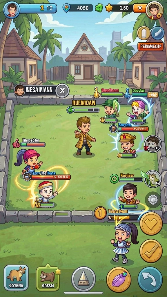 Fitur multiplayer yang menambah kompetisi dan keseruan.