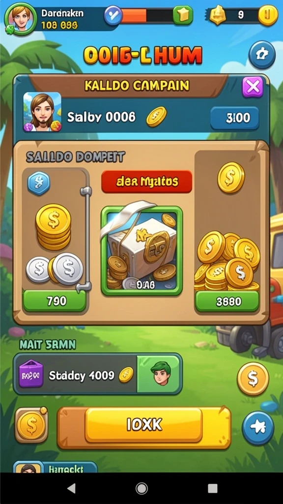 Tampilan menu utama QQDEWA yang menarik.
