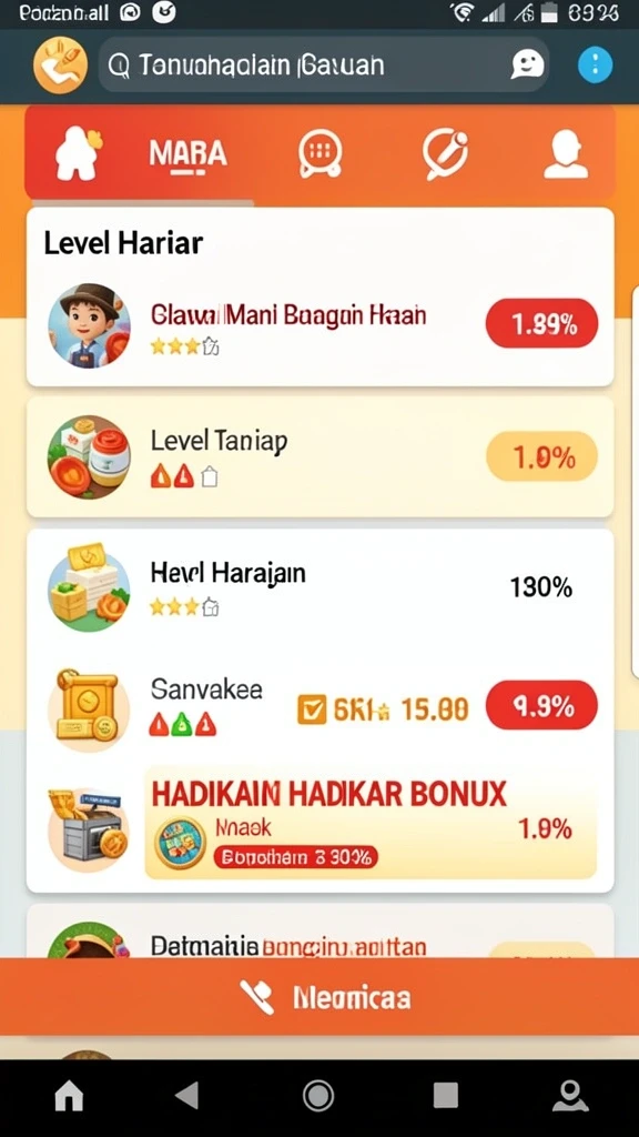 Screenshot menampilkan karakter utama dalam aksi seru.