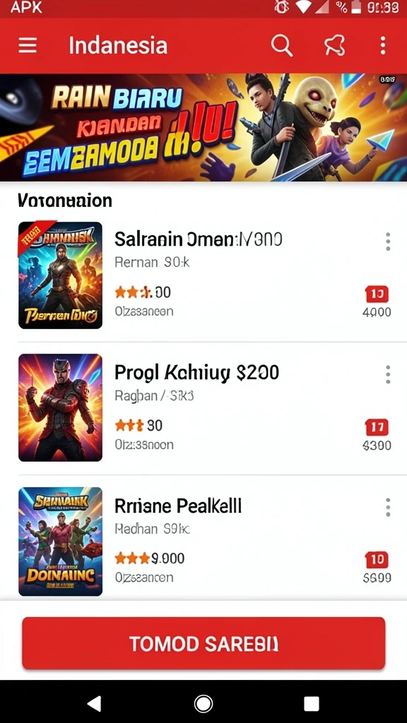 Tampilan utama aplikasi REJEKIHUB yang menarik.