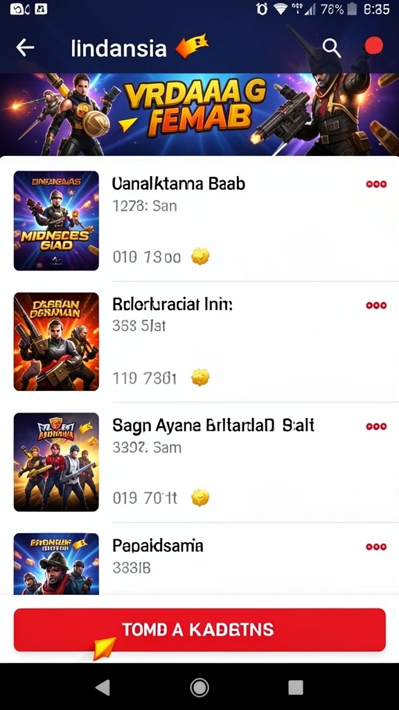 Mode permainan yang bervariasi dan menantang.