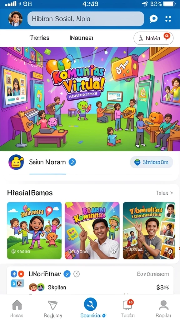 Fitur multiplayer untuk bermain bersama teman.
