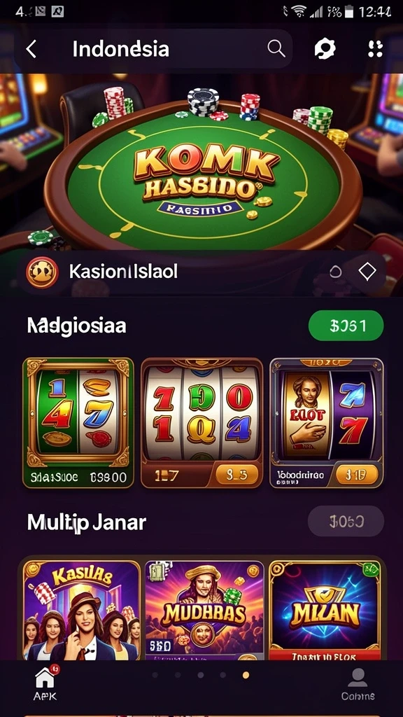 Tampilan antarmuka yang intuitif dan mudah dinavigasi.