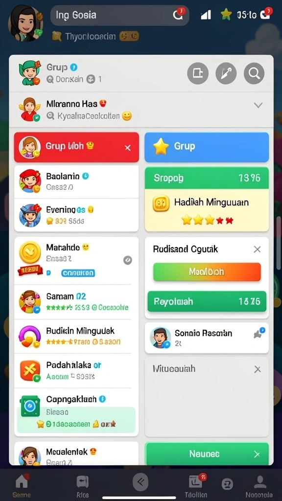 Setiap level hadir dengan tantangan yang berbeda.