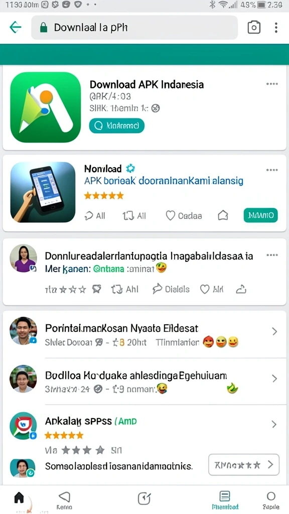 Tampilan awal yang memikat dan penuh warna.