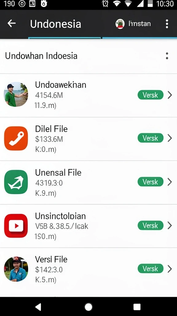 Screenshot misi harian dengan hadiah menarik.