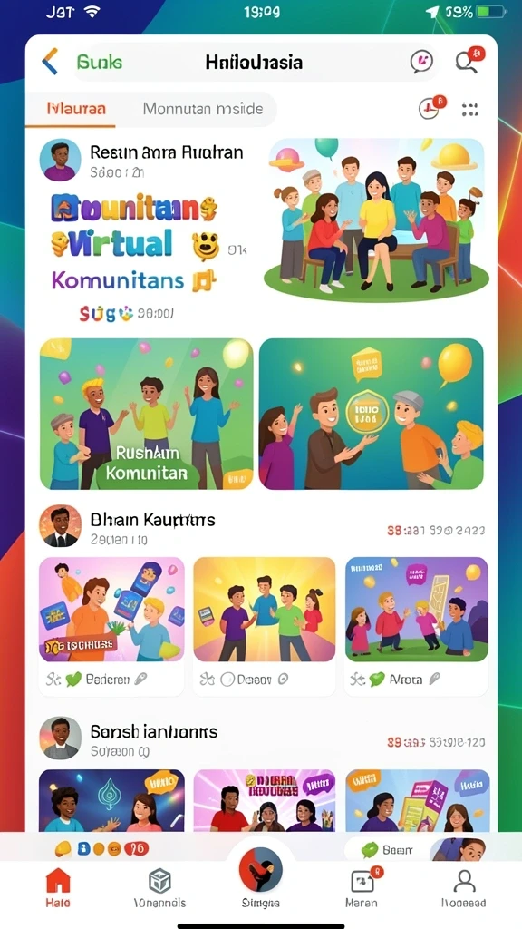 Beragam permainan yang tersedia untuk dinikmati.