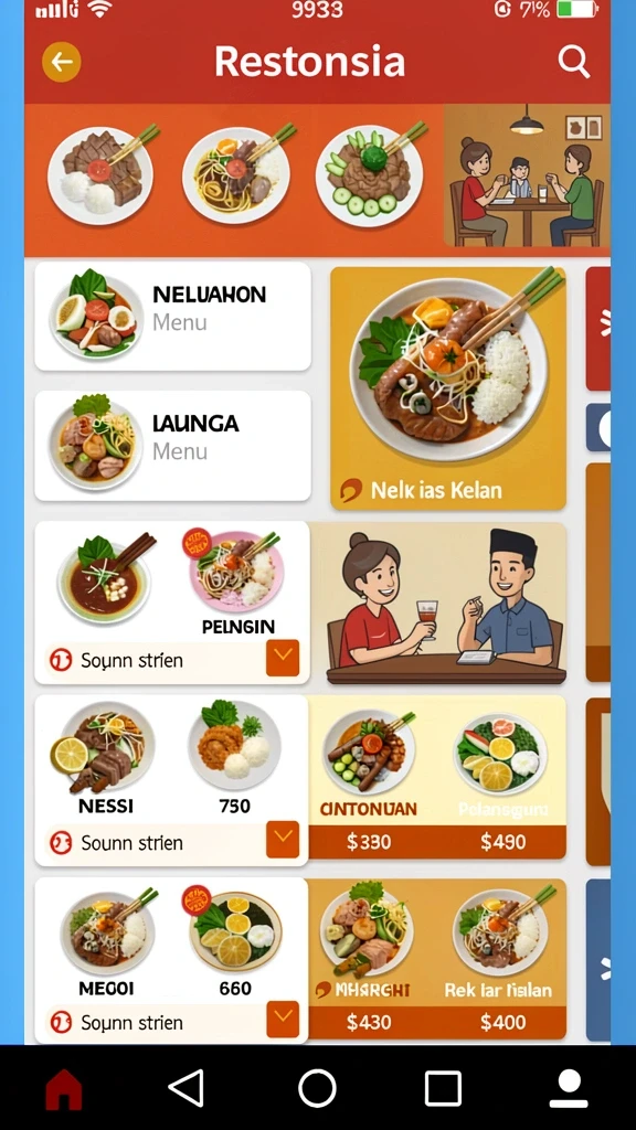 Tampilan awal aplikasi SOV777 yang menarik.