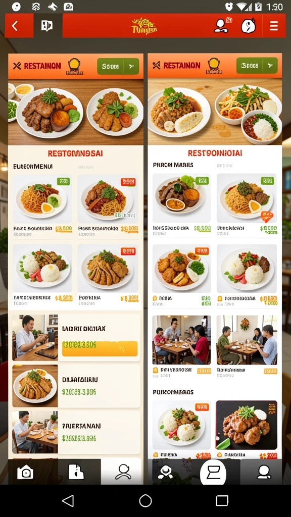 Tampilan level yang berwarna-warni dan menakjubkan.