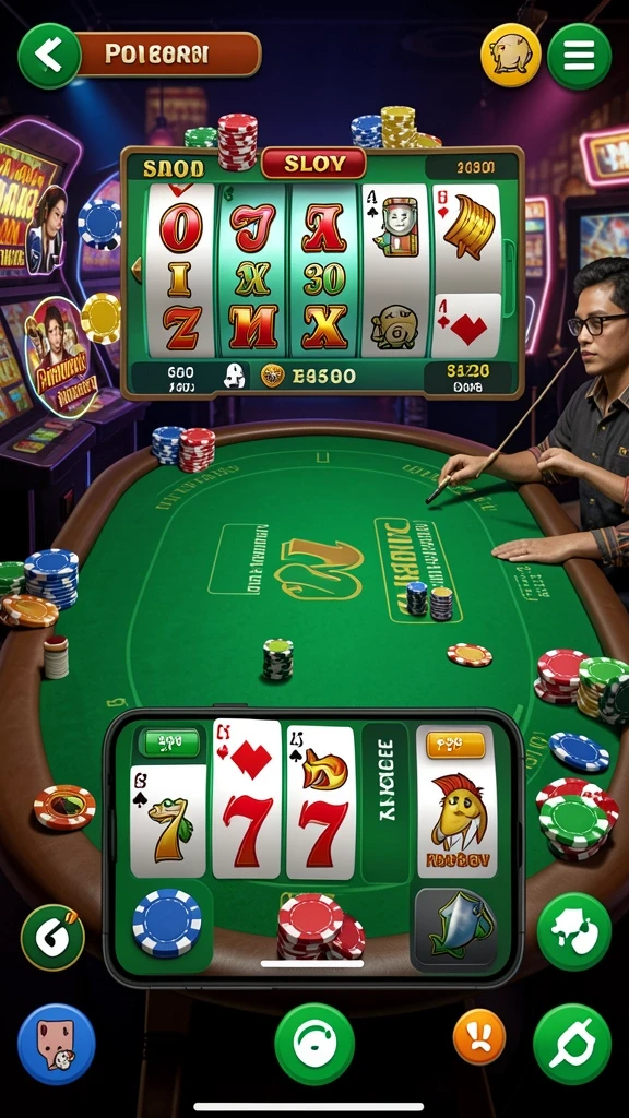 Screenshot memperlihatkan karakter yang dapat dipersonalisasi dengan berbagai item.