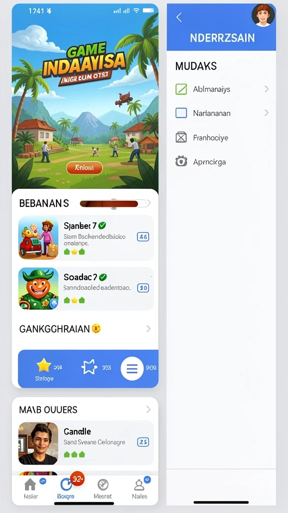 Tangkapan layar menampilkan gameplay yang mendebarkan.