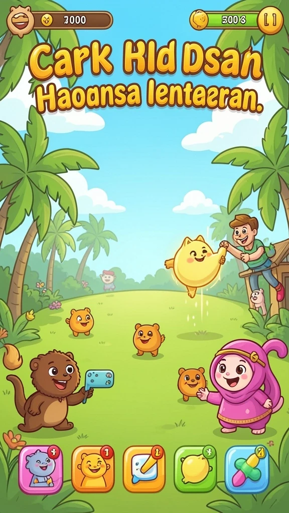 Tampilan utama aplikasi YOWESTOGEL yang user-friendly.