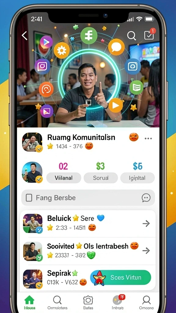Tampilan grafis yang memukau dan detail yang tajam.