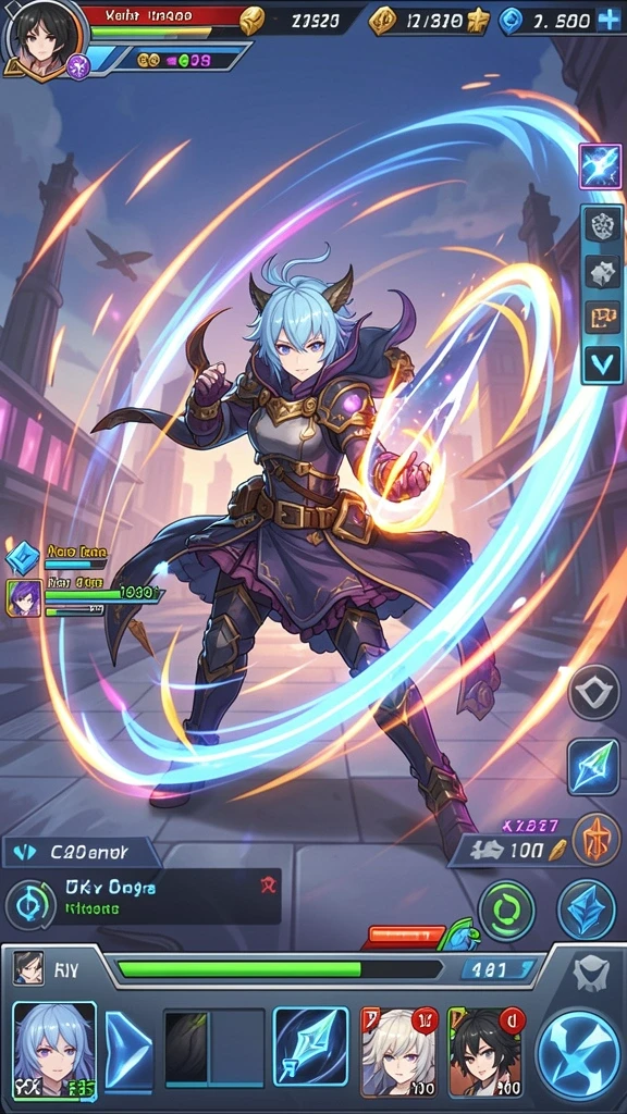 Visual yang menawan dan penuh warna.